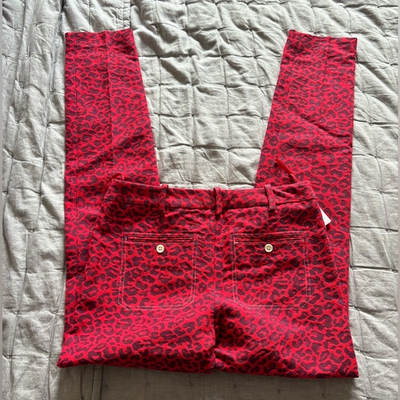 Zadig Voltaire Prune Jac Leo Pants Passion NWT - 38 - Picture 2 of 5